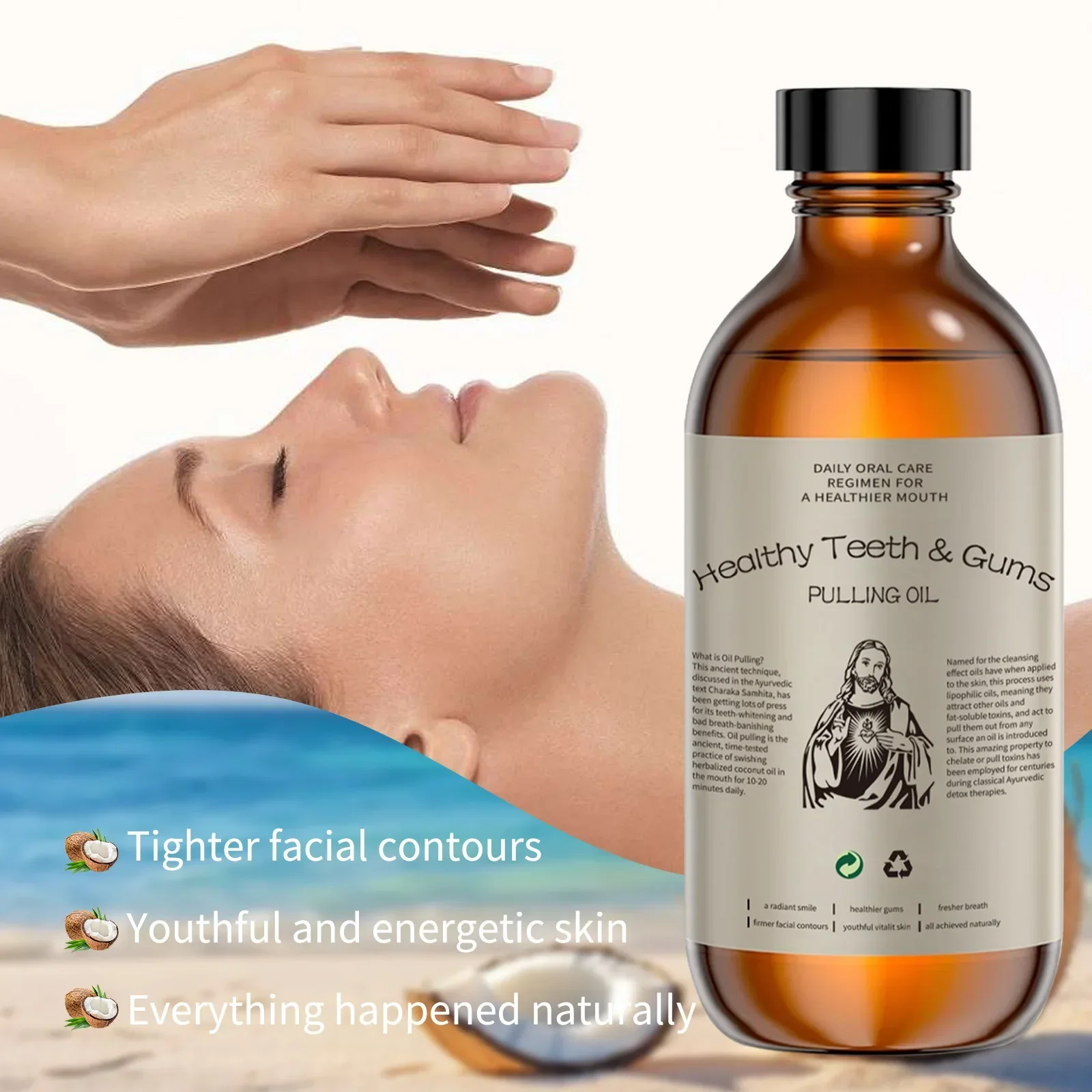 Coconut Oil Pull - Ополаскиватель для рта с кокосовым маслом