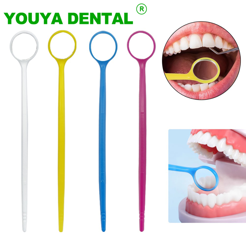 Teeth Whitening Express - Стоматологическое зеркало для рта, одноразовое пластиковое