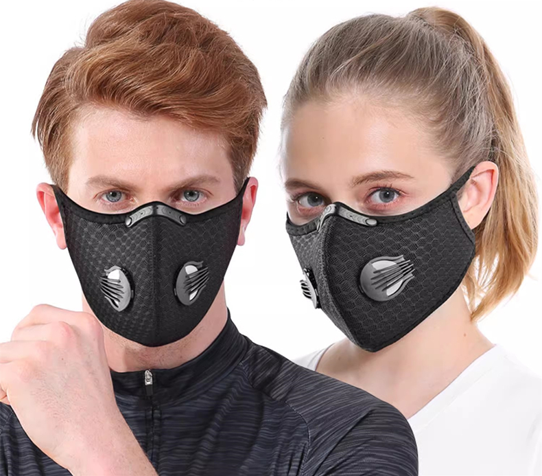 Teeth Whitening Mask - Велосипедная маска Спортивная моющаяся многоразовая с