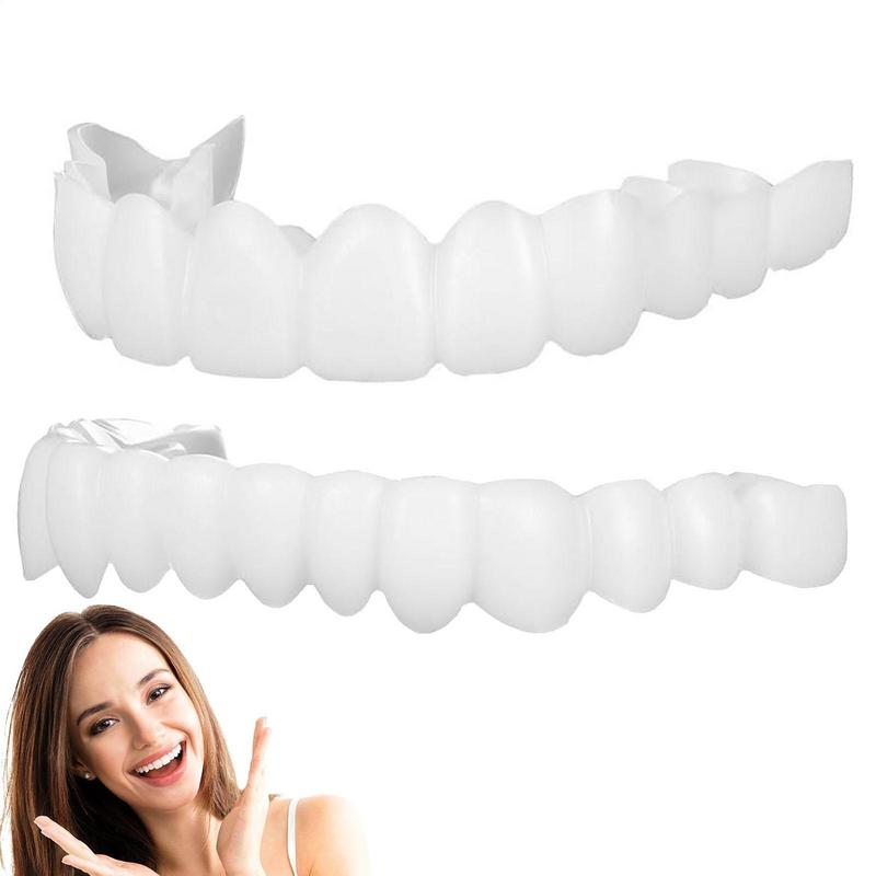 Teeth Whitening Mask - Защелкивающиеся зубы виниры мгновенной силиконовой улыбки
