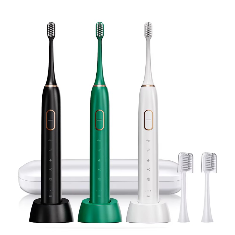 Electric Toothbrush Sonic - Электрическая звуковая зубная щетка с 2