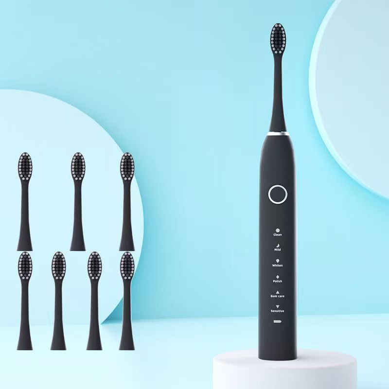 Electric Toothbrush Sonic - 6-режимная электрическая звуковая зубная щетка, перезаряжаемая