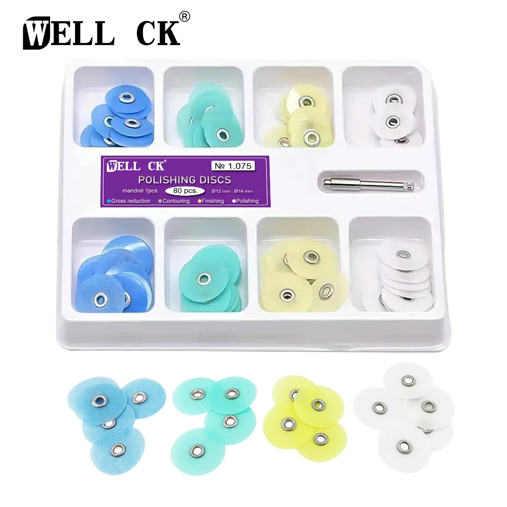 Teeth Whitening Express - WELLCK Диски для полировки зубов, уменьшение