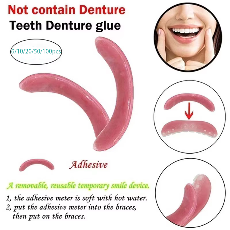 Teeth Whitening Mask - Бесплатная доставка! 6/10/20/50/100 шт. временных косметических