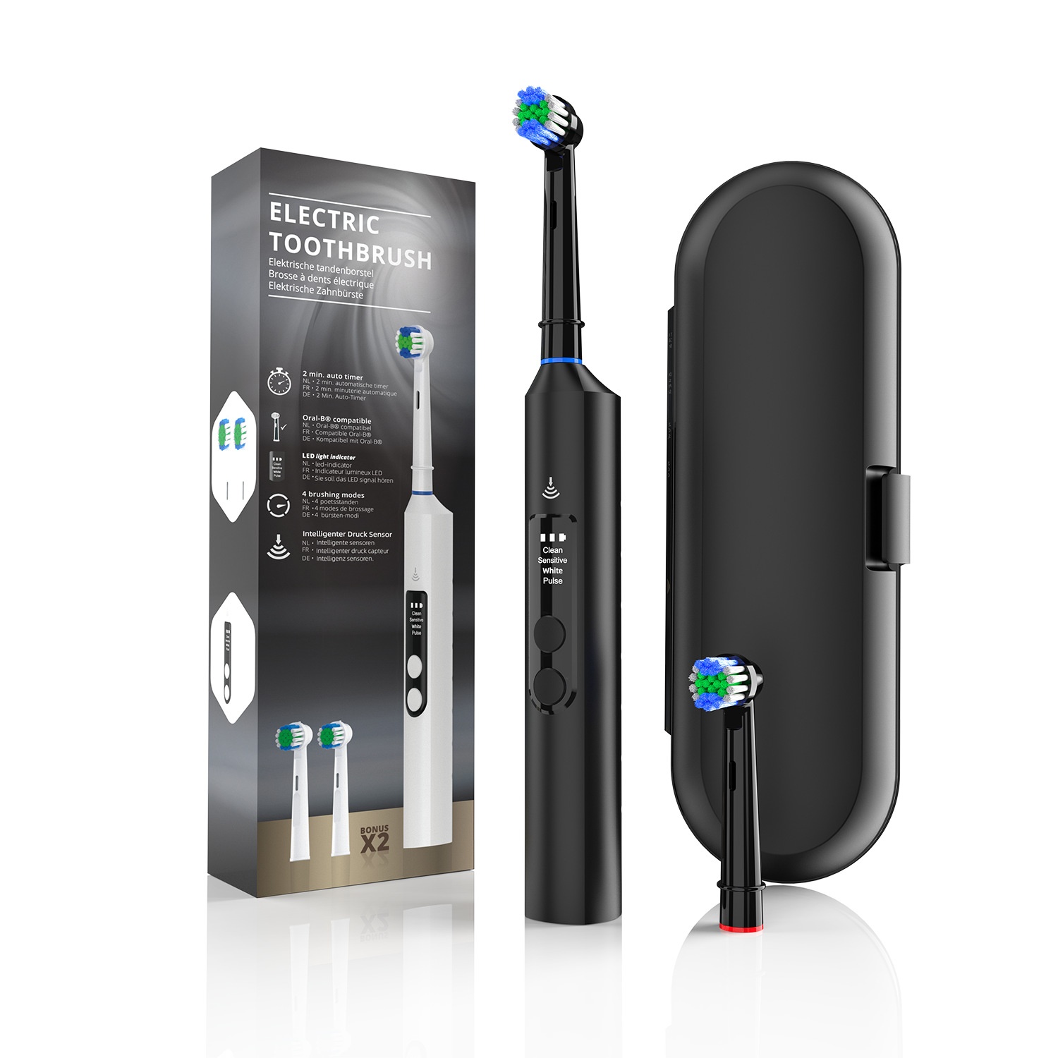 Беспроводная перезаряжаемая по – обзор и цена Electric Toothbrush Sonic