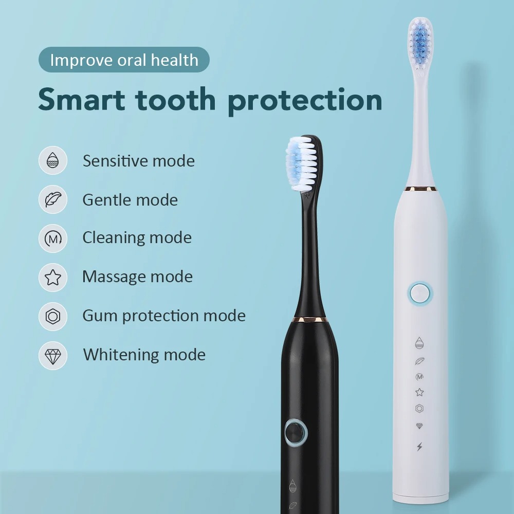 Интеллектуальная звуковая элек – обзор и цена Electric Toothbrush Sonic