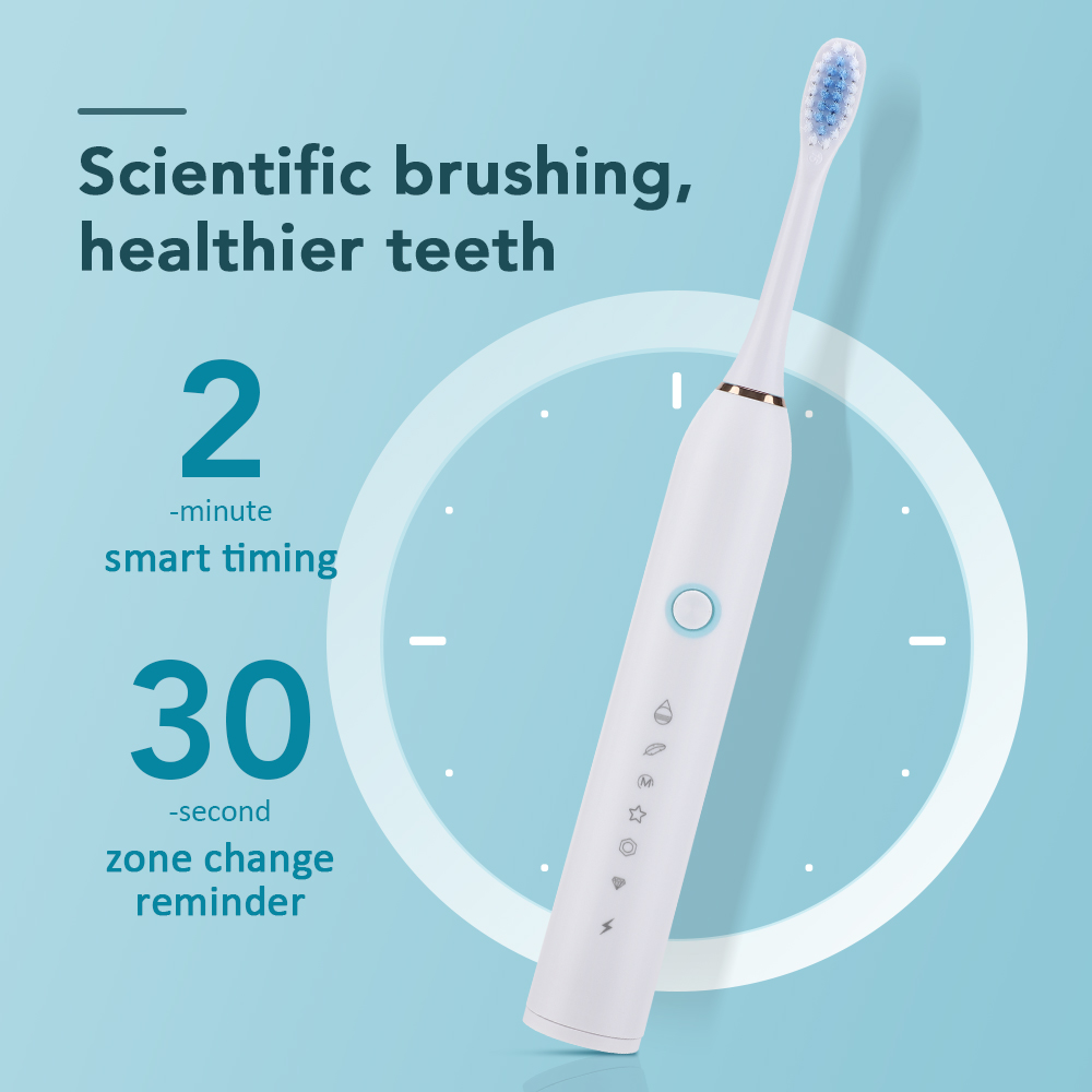 Интеллектуальная звуковая элек – обзор и цена Electric Toothbrush Sonic