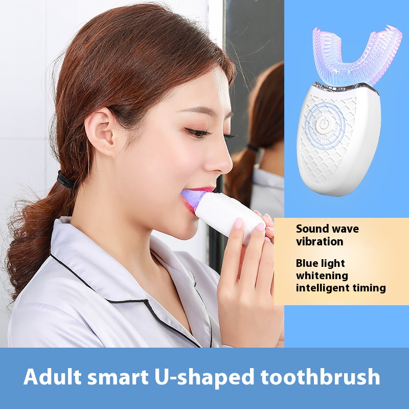 Электрическая U-образная зубна – обзор и цена Teeth Whitening Gum