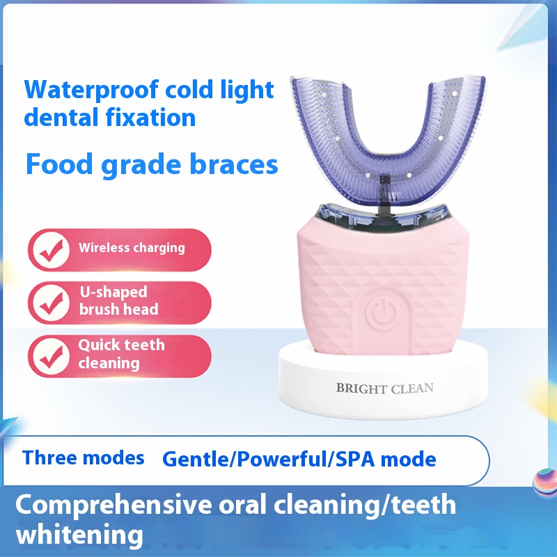 Электрическая U-образная зубна – обзор и цена Teeth Whitening Gum