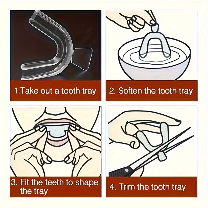 Универсальный силиконовый неви – обзор и цена Teeth Whitening For Trays