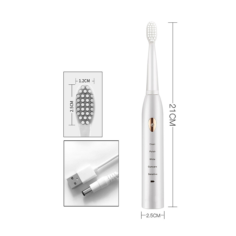 Электрическая зубная щетка с 5 – обзор и цена Electric Toothbrush Sonic