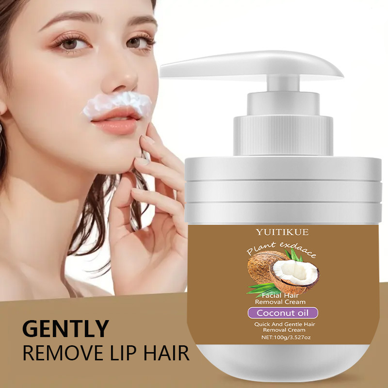 Крем для удаления волос на лиц – обзор и цена Coconut Oil Pull