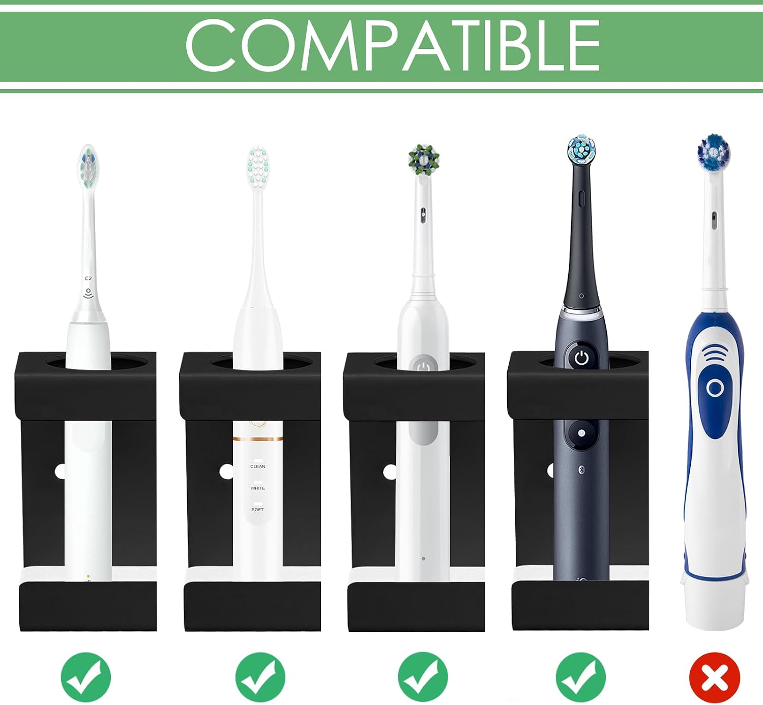 Настенный держатель для электр – обзор и цена Electric Toothbrush Sonic