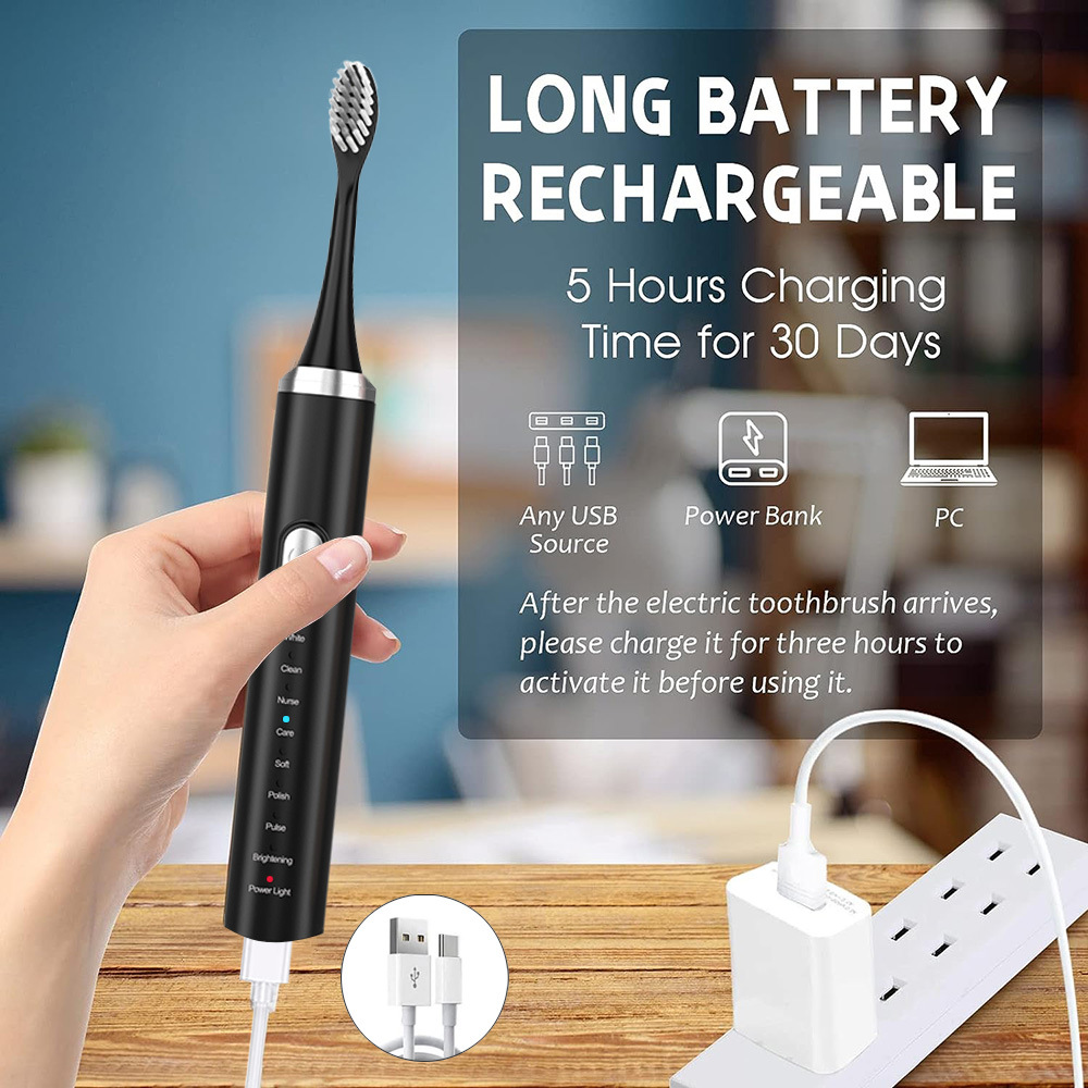 Набор электрических зубных щет – обзор и цена Electric Toothbrush Sonic