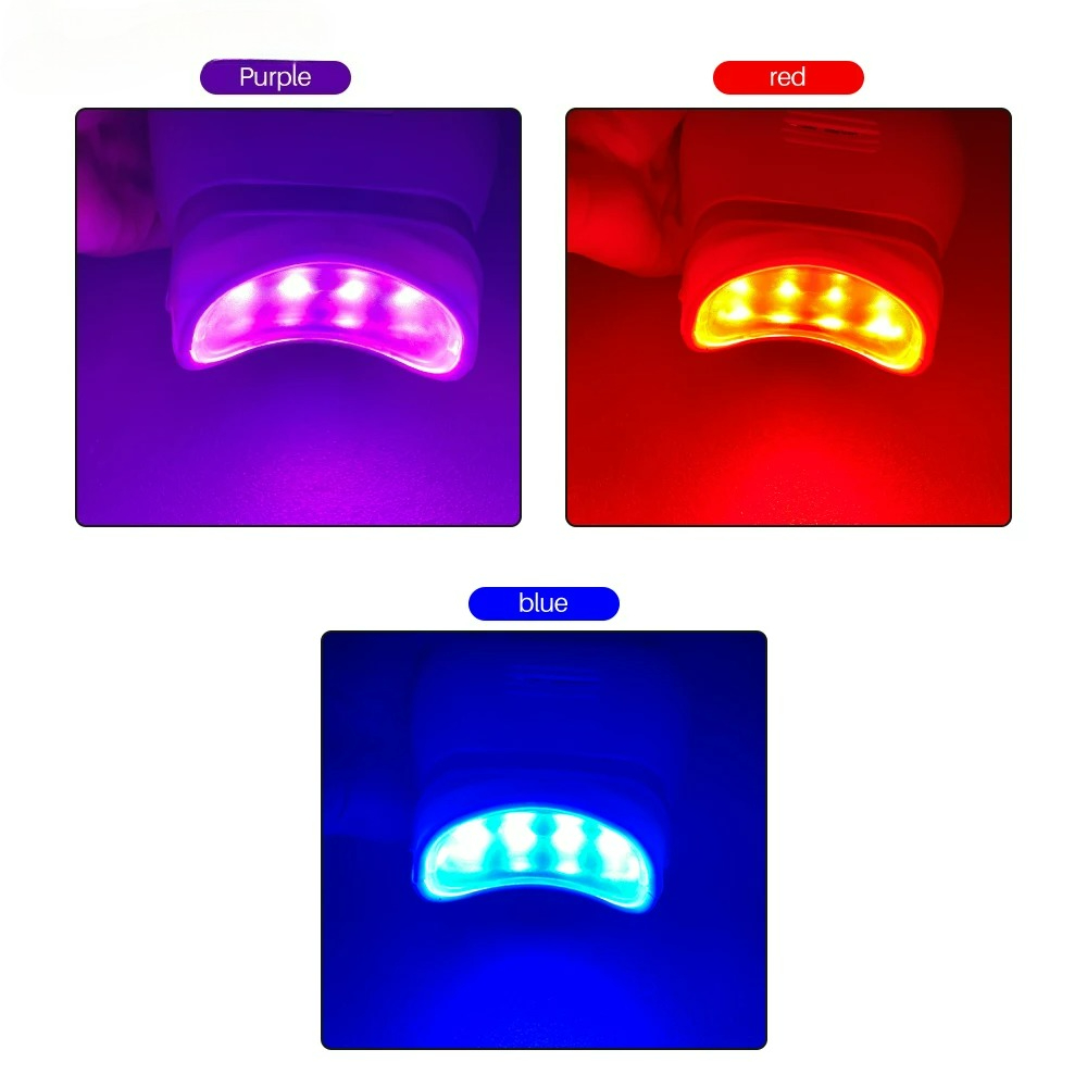 Регулируемая 3-цветная LED-лам – обзор и цена Teeth Whitening With Led Light