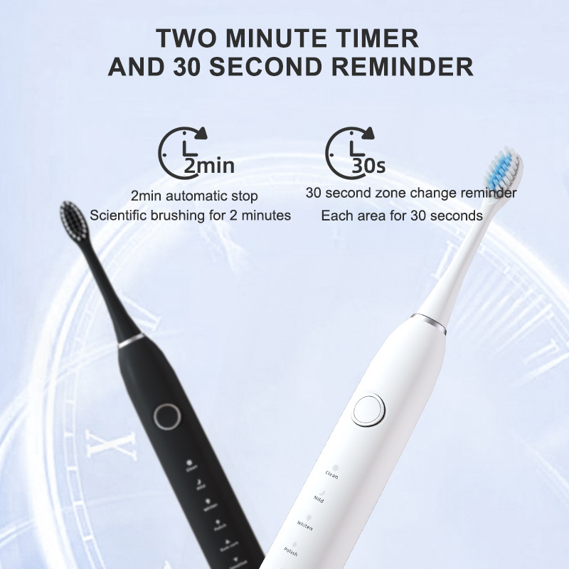 6-режимная электрическая звуко – обзор и цена Electric Toothbrush Sonic